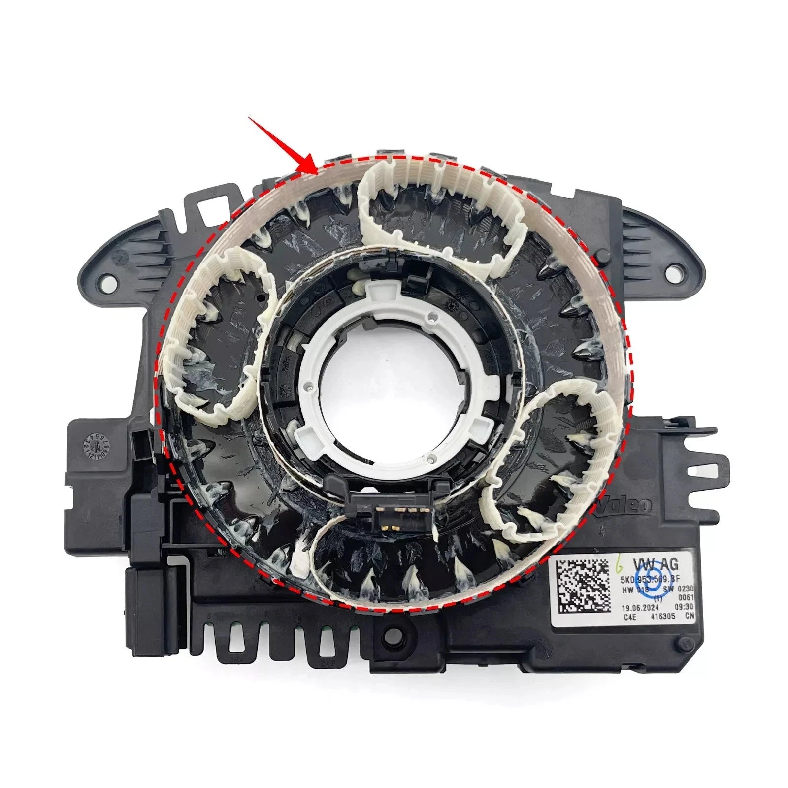 ⭐ FFC Kabel Wickelfeder Schleifring VW AUDI ŠKODA SEAT 5K0953569E 5K0953569AL